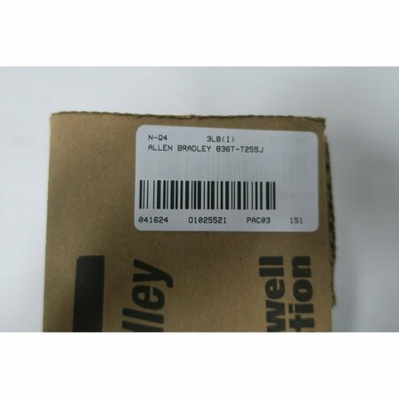 Allen Bradley 40-450PSI 120-600V-AC PRESSURE SWITCH 836T-T255J